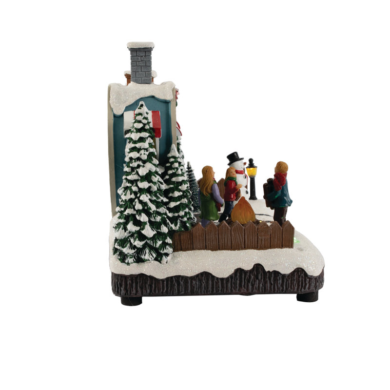 The Holiday Aisle® Animated Christmas Village Light Up Camper Wayfair